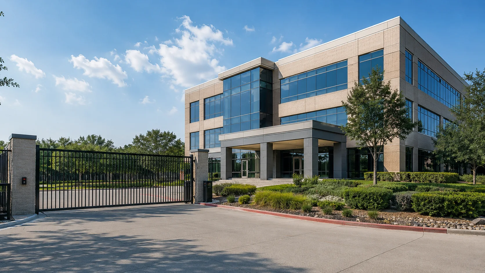 Representative commercial property exterior