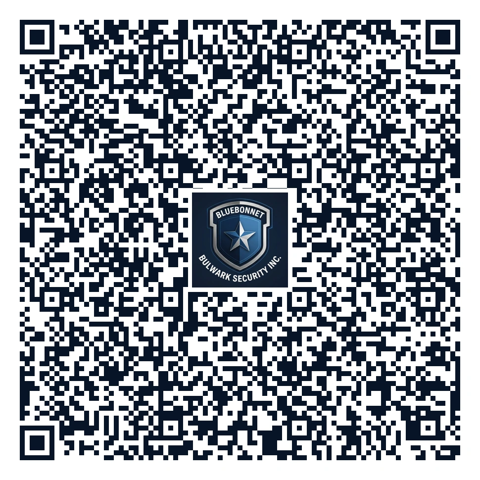 Bluebonnet contact information QR code